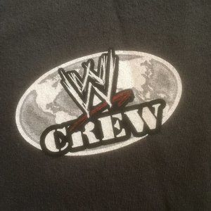 WWE LOCAL CREW T - Shirt 2007 Tour XL Dark Grey